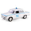 Daffi PRL Fiat 125 autó fém modell fehér (1:43) (B-245)