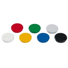 DAHLE 95424.11 24 mm-es fehér mágnes, táblamágnes 6db/csomag táblamágnes