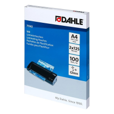 DAHLE Lamináló fólia DAHLE 71143 A/4 125 mikron fényes 100/csomag lamináló fólia