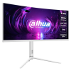 Dahua 30" LM30-E330C 21:9 WFHD VA LED Ívelt Gaming Monitor - Fehér (LM30-E330CW)
