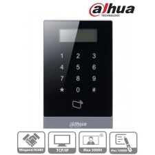 Dahua beléptető vezérlő ASI1201A-D (LCD, RFID(125KHz)+kód, RS-485/Wiegand/RJ45, I/O) biztonságtechnikai eszköz