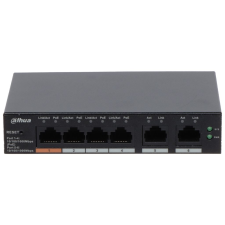 Dahua PoE switch (CS4006-4GT-60) (CS4006-4GT-60) hub és switch