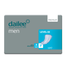 DAILEE MEN PREMIUM férfi inkontinencia betét LEVEL3 738 ml 15X gyógyászati segédeszköz