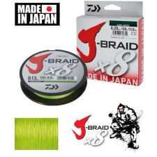 Daiwa J-Braid Chartreuse 0,10mm  150m horgászzsinór