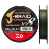 DAIWA J Braid Expedition X8E Braided Cord 150m 0,16mm 9,8kg fonott zsinór Dark Green (12551-016)