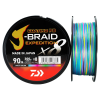  DAIWA J Braid Expedition X8E Braided Cord 300m 0,22mm 19,5kg fonott zsinór Multi color (12552-122)