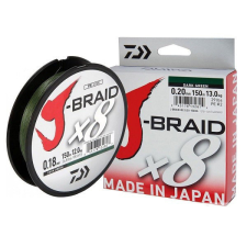  Daiwa J-Braid X8 Dark Green 8 Braid 300m 0,42mm fonott zsinór (12751-142) horgászzsinór