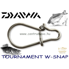  Daiwa Tournament W-Snap Gyorskapocs Medium 10Db (16512-201) horgászkiegészítő