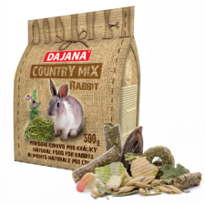 DAJANA Country Mix | Teljes értékű nyúl eledel - 500 g rágcsáló eledel