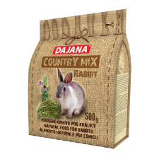 Dajana Country Mix, Teljesértékű Nyúleledel, 500 g, DP404J rágcsáló eledel