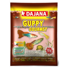 DAJANA | GUPPY | Lemezes haltáp zacskós - 13 g haleledel