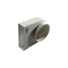 dalap 90° átalakító 204x60mm - Ø150mm hűtés, fűtés szerelvény