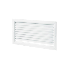 dalap Alumínium szellőzőrács fix zsaluval 200x100 mm hűtés, fűtés szerelvény