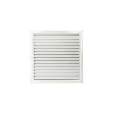 dalap Alumínium szellőzőrács fix zsaluval 350x350 mm hűtés, fűtés szerelvény