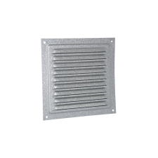 dalap Horganyzott fém szellőzőrács rovarhálóval 300x300 mm hűtés, fűtés szerelvény
