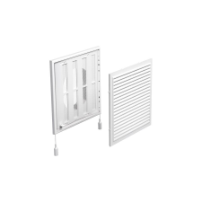 dalap Műanyag állítható szellőzőrács csőcsonkkal, rovarhálóval 150 mm hűtés, fűtés szerelvény