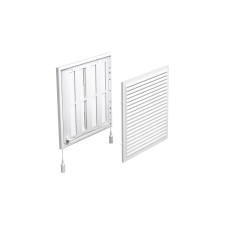 dalap Műanyag állítható szellőzőrács rovarhálóval 250x250 mm hűtés, fűtés szerelvény