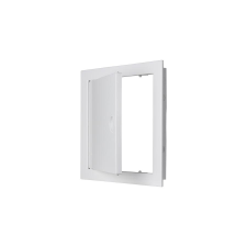 dalap Műanyag szervízajtó fogantyúval, fehér, 300x300 mm hűtés, fűtés szerelvény