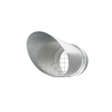 dalap VFK fém kivezető elem madárvédő hálóval, Ø 80 mm hűtés, fűtés szerelvény