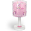 Dalber Unicorns rózsaszín-fehér gyerek asztali lámpa (DA-41591) E14 1 izzós IP20