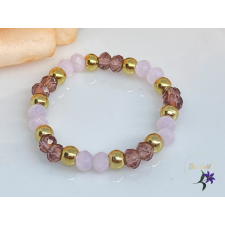  Dália gyöngyökből készült színes gyűrű gyűrű