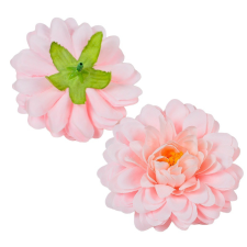  Dália virágfej 3 D7,5cm 24db/csom dekorációs kellék