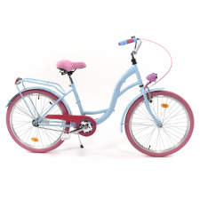 Dallas ™ City Junior Gyerek kerékpár 1 fokozat 24″ kerék 130-165 cm magassag -  Fehér/Kék gyermek kerékpár