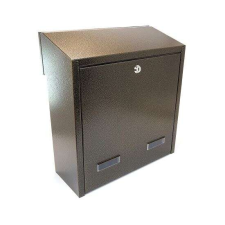 Damech postaláda, aranyszínű, C4 formátum, 37.5x17.5x40 cm postaláda