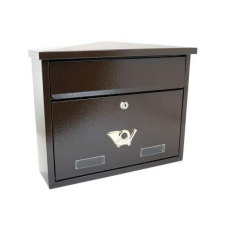 Damech Postaláda - Fém - Barna - C4 - 39x12x32 cm postaláda