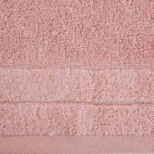  Damla velúr törölköző Pasztell rózsaszín 50x90 cm lakástextília