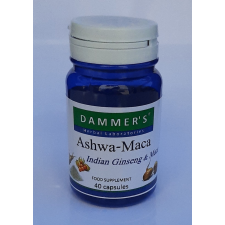  Dammers ashwa maca indiai ginzeng kapszula 40 db gyógyhatású készítmény