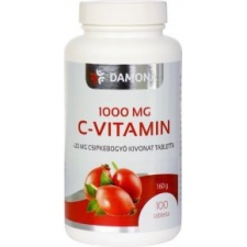Damona C-vitamin 1000mg + 25mg csipkebogyó tabletta, 100 db vitamin és táplálékkiegészítő