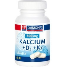 Damona Kalcium + D3 +K2 tabletta vitamin és táplálékkiegészítő