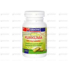  Damona kurkuma 500mg tabletta 60db gyógyhatású készítmény