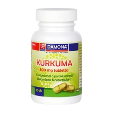 DAMONA KURKUMA TABLETTA vitamin és táplálékkiegészítő