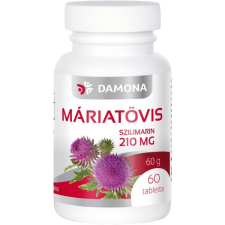Damona Máriatövis Szilimarin 210mg tabletta (60x) vitamin és táplálékkiegészítő
