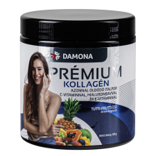 Damona Prémium Kollagén azonnal oldódó italpor tutti-frutti (320 g) vitamin és táplálékkiegészítő