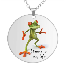 Dance is my Life medál lánccal, választható több formában és színben medál