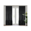  Dani fodros bársony függöny Fekete 140x250 cm