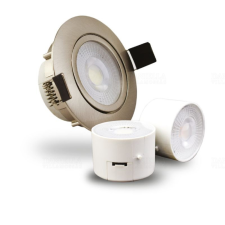 Daniella LED beépíthető spotlámpa, nikkel, 7W, 600Lm,4000K, 120° világítás