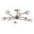 Dar Lighting Dar Lighting SEATTLE SEA0875 Plafonlámpa 8x40W/G9 IP20