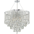 Dar Lighting glamour kristály modern függeszték pescara csiszolt króm darpes0550