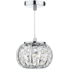 Dar Lighting glamour kristály modern függeszték rae csiszolt króm darrae0150
