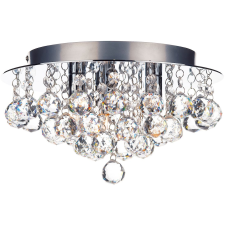 Dar Lighting glamour kristály modern mennyezeti lámpa pluto csiszolt króm darplu5250 világítás