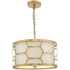 Dar Lighting glamour modern függeszték epstein elefántcsont ivory arany dareps0312 világítás