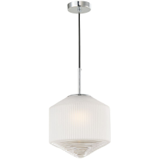 Dar Lighting glamour modern függeszték nisha csiszolt króm átlátszó darnis0108 világítás