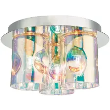 Dar Lighting glamour modern mennyezeti lámpa inter csiszolt króm darint5350 világítás
