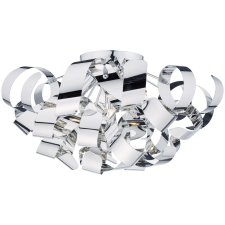 Dar Lighting glamour modern mennyezeti lámpa rawley csiszolt króm darraw0555 világítás