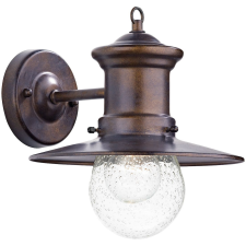 Dar Lighting klasszikus kültéri fali lámpa sedgewick barna átlátszó darsed1529 kültéri világítás