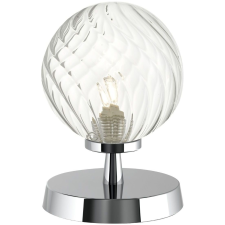 Dar Lighting modern asztali lámpa esben csiszolt króm átlátszó daresb4150-03 világítás